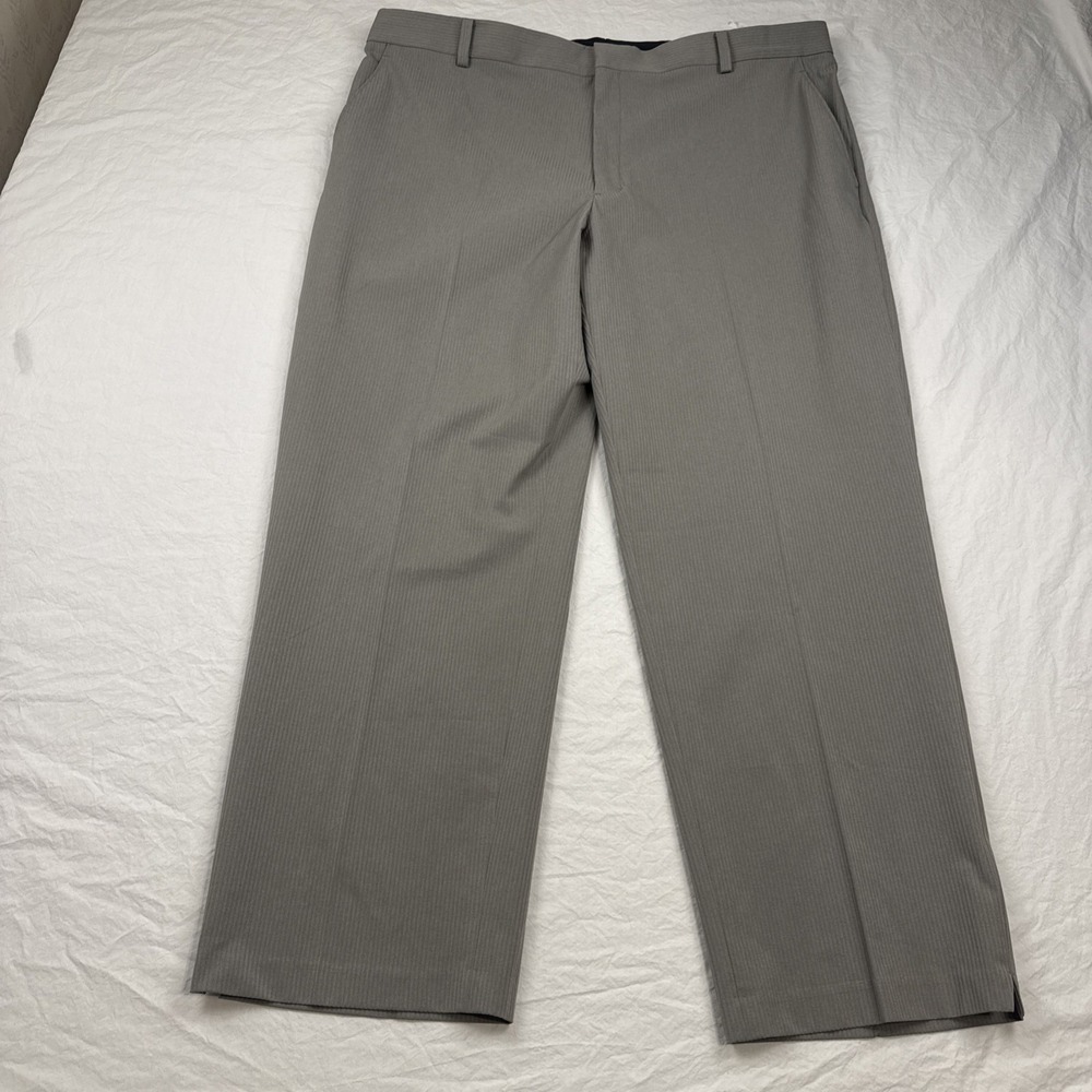 Tiger Woods Collection Pants Mens 42/30 Gray Golf Stretch Performance